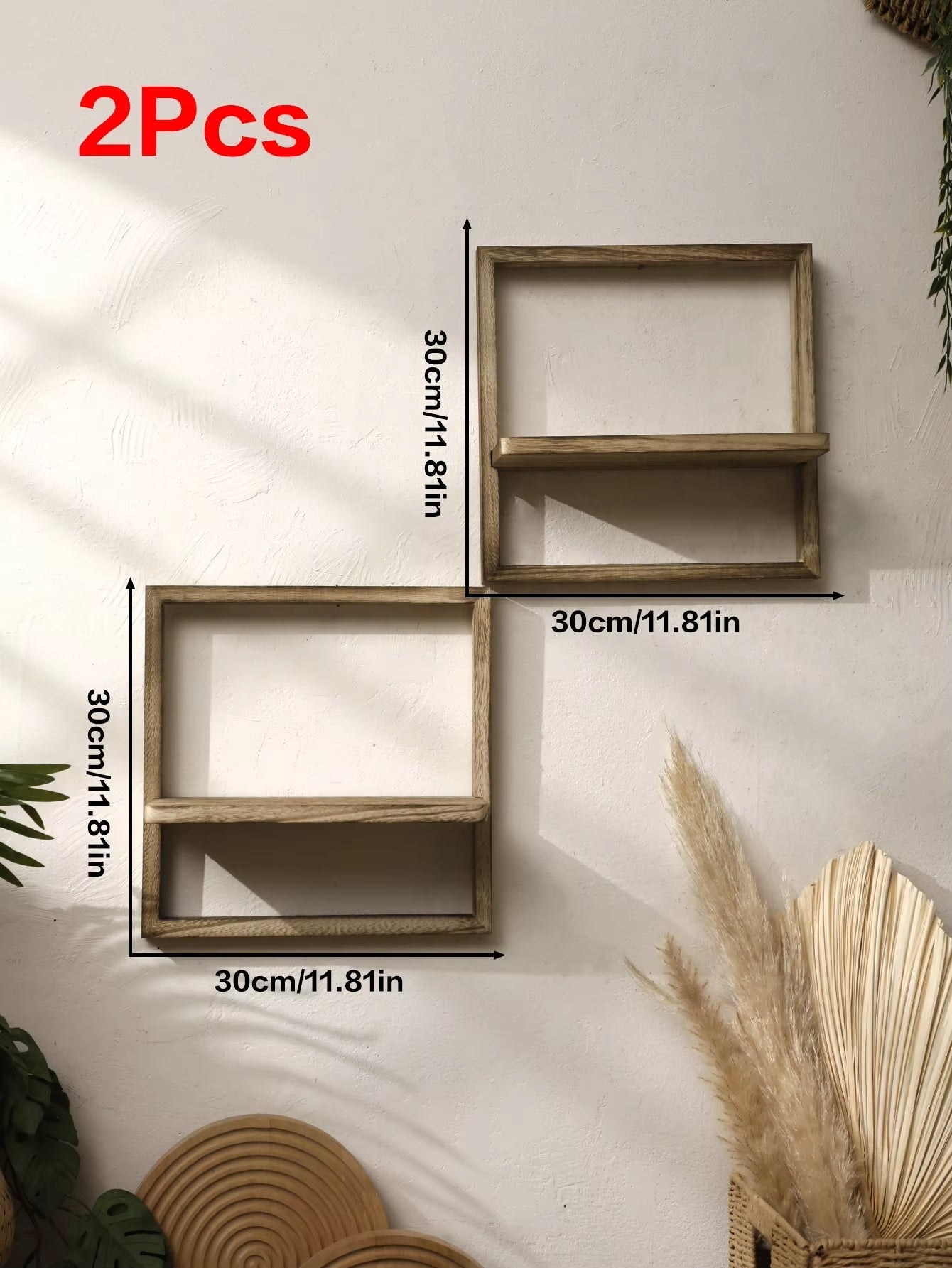 RusticFloat: Floating Wood Shelves for Unique Spaces