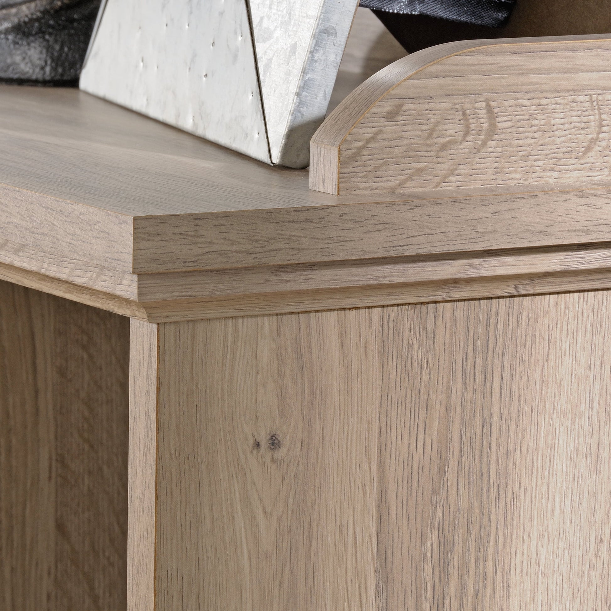 Barrister Lane 10-Cubby Bookcase in Salt Oak