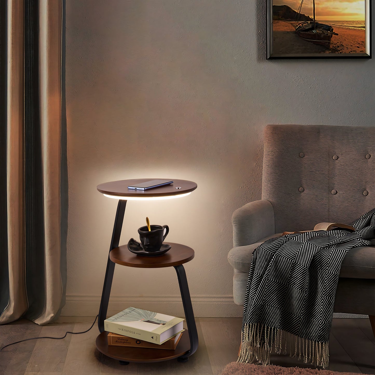 Smart Nightstand – The Ultimate Fusion of Style & Technology