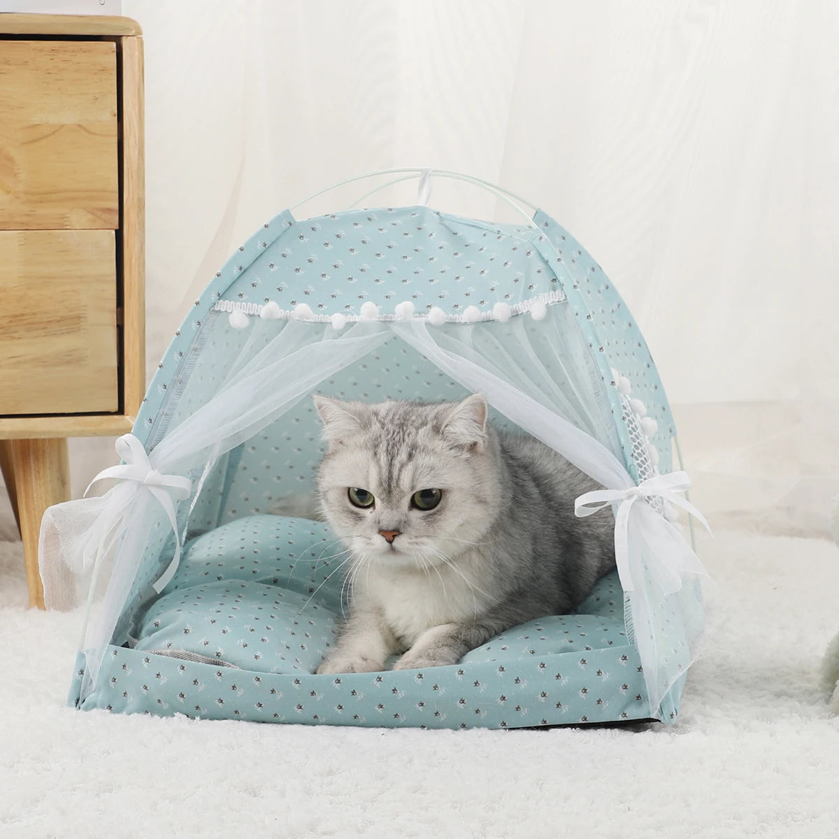 Cozy Retreat Tent for Your Kitty