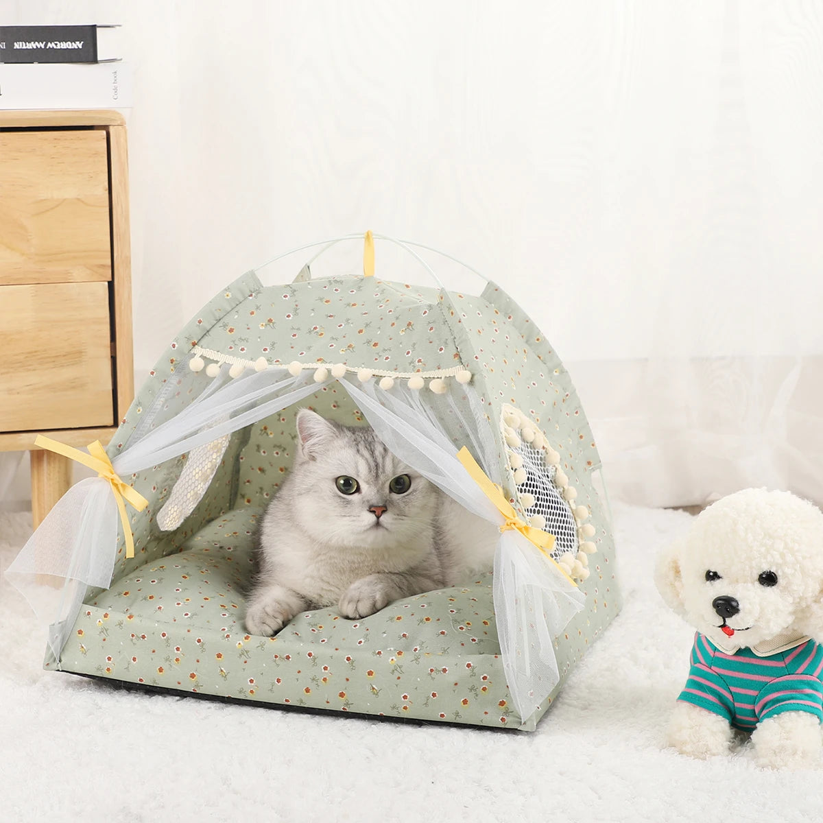 Cozy Retreat Tent for Your Kitty