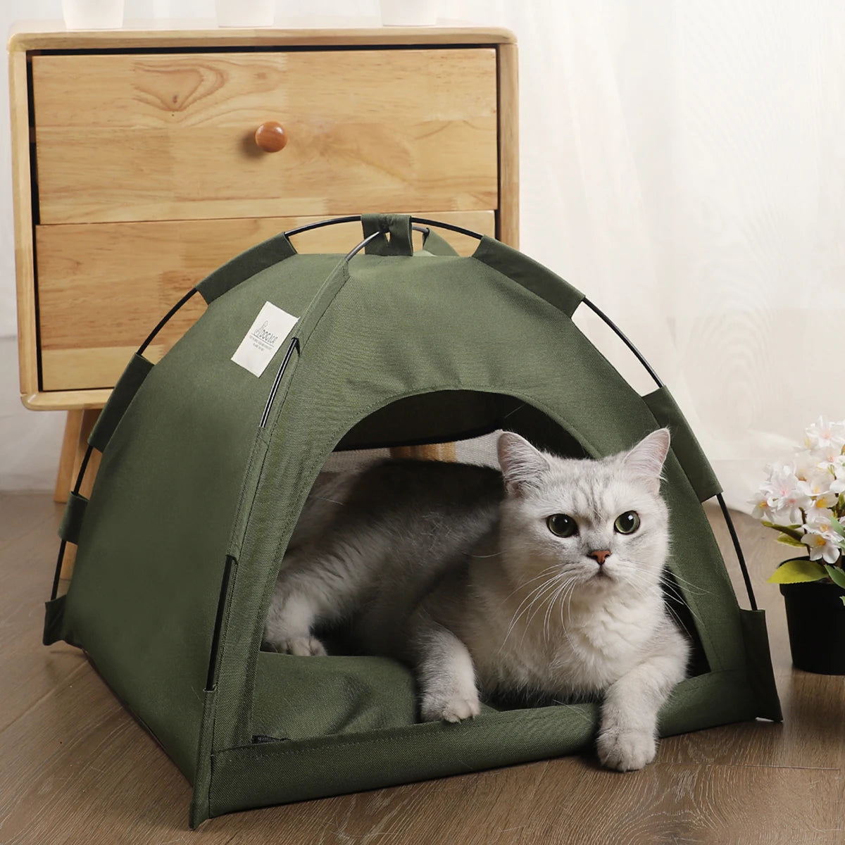 Cozy Retreat Tent for Your Kitty