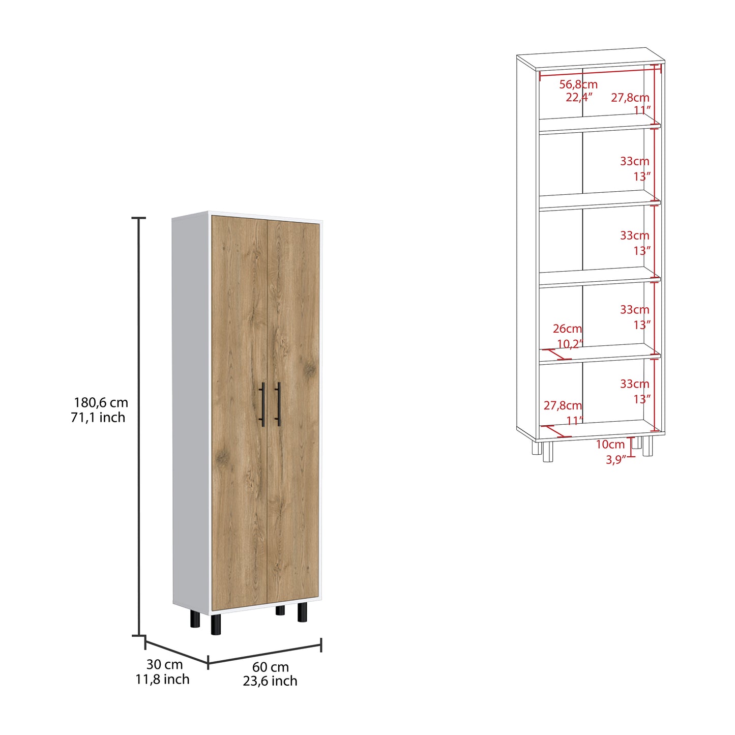 Reston 2-Piece Kitchen Set: Style, Functionality, and Elegance in One