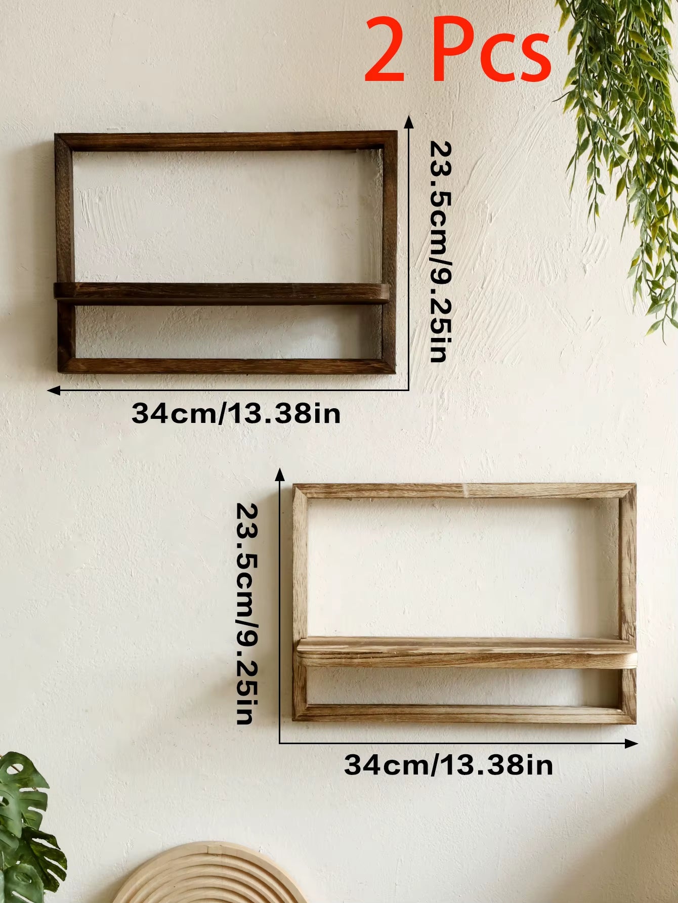 RusticFloat: Floating Wood Shelves for Unique Spaces