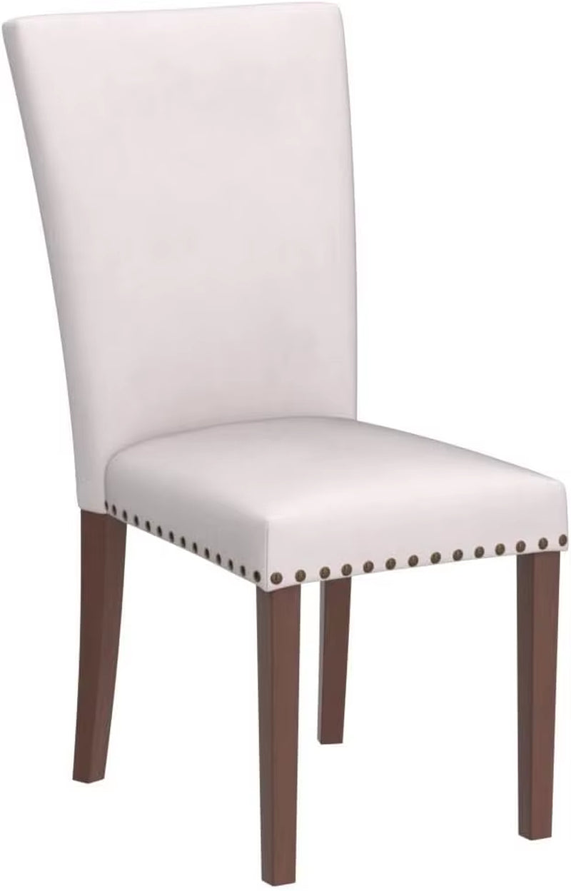 Elegant Prestige: Set of 4 Upholstered Dining Chairs