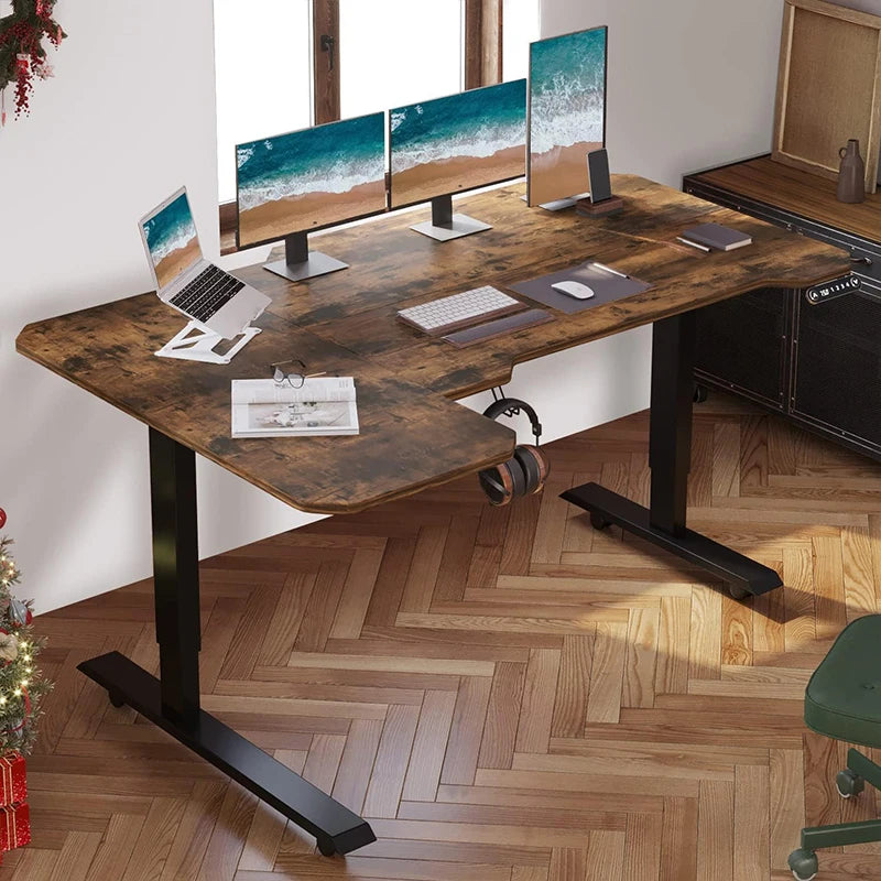 AstroLift: Electric Height-Adjustable Desk for Gaming and Office