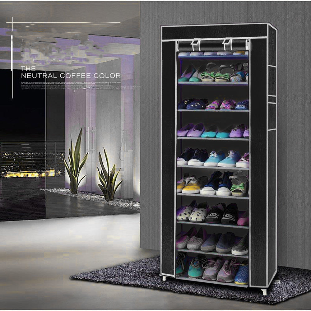 Deluxe Shoe Rack: XXL 10-Tier Shoe Organizer