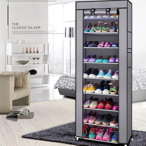 Deluxe Shoe Rack: XXL 10-Tier Shoe Organizer