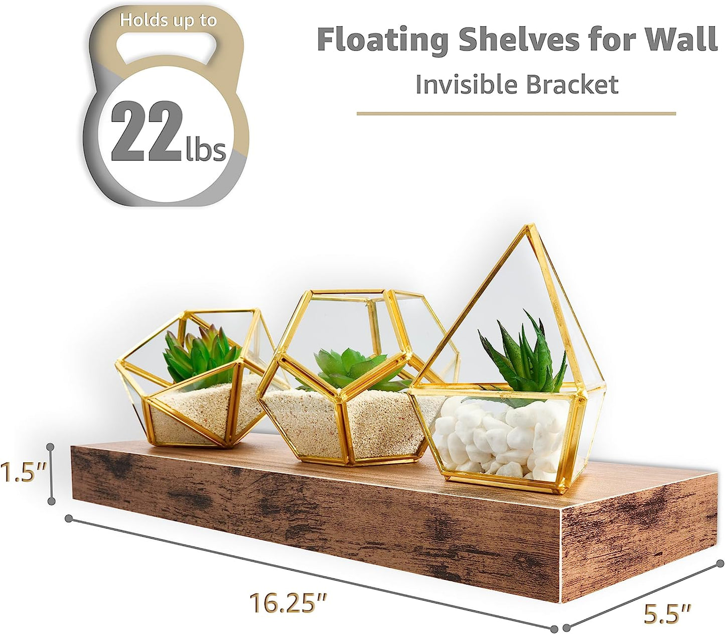 Sorbus Floating Shelves: Stylish, Functional, and Space-Saving Wall Storage