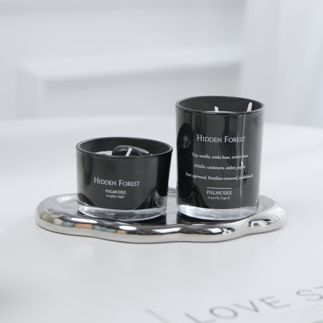 Forest Breeze: Nature-Inspired Candle Set